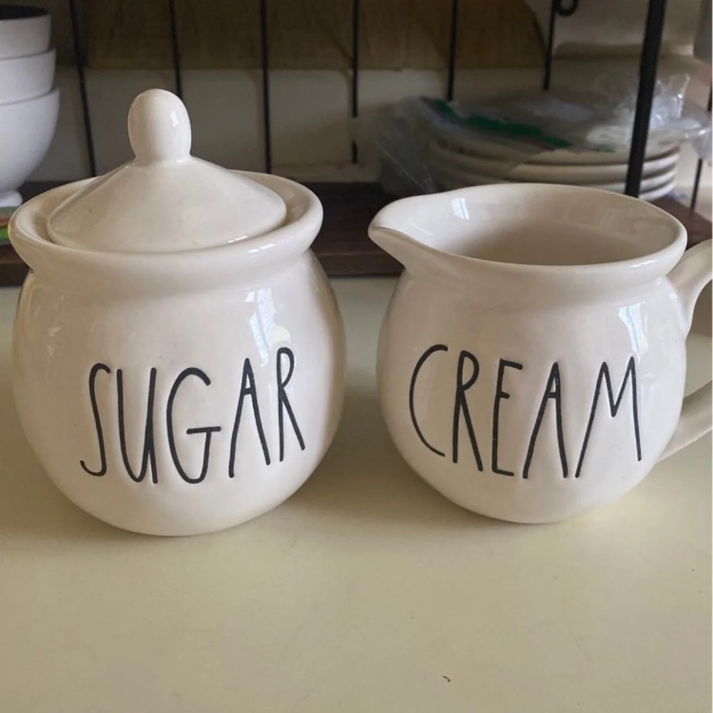 Rae Dunn Sugar and Cream Set